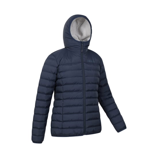 Mountain Warehouse Met imitatiebont gevoerde dames/dames jas (Marine) - Image 4