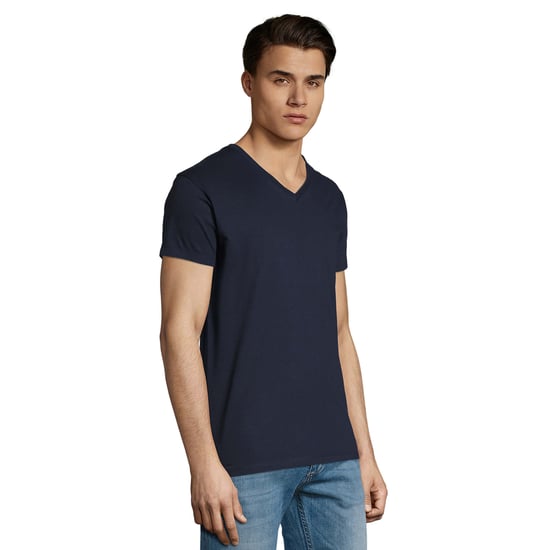 SOLS Mens Imperial V Neck T-Shirt (French Navy)