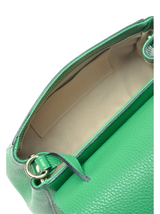 Luisa Vannini SS22 LV 1783T Green Leather Bag - Image 4