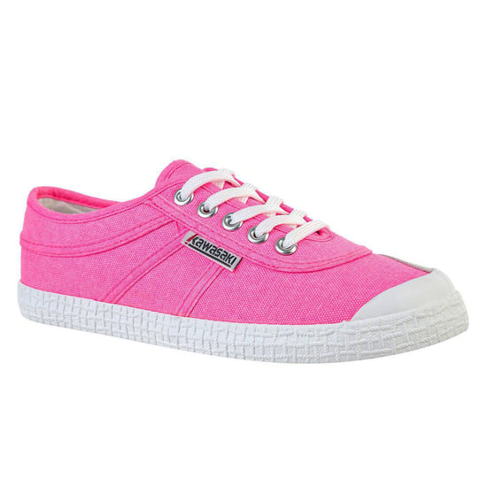 Kawasaki Original Neon Canvas Shoe Knockout Pink