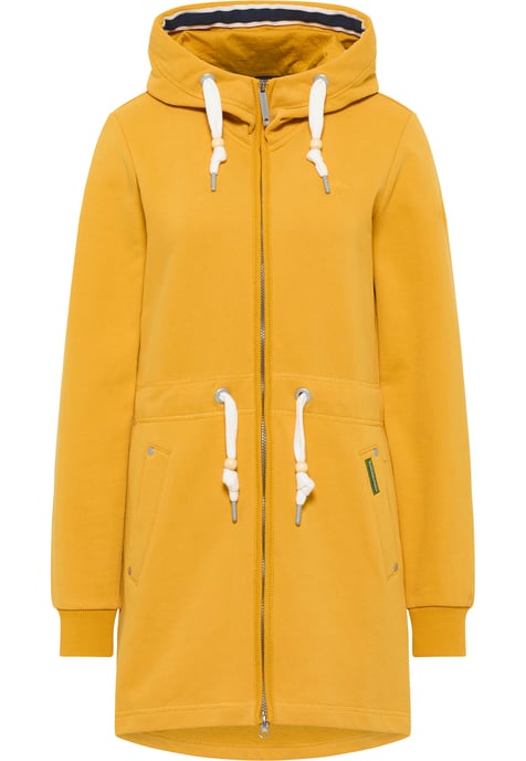 Schmuddelwedda Sweat-jacket women mustard - Image 1