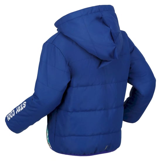 Regatta Boys Peppa Pig Winter Scene Padded Jacket (Space Blue)