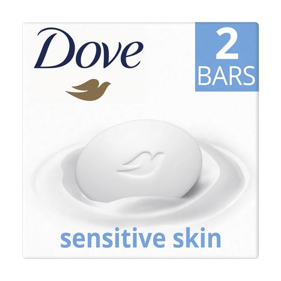 Dove Sensitive Hypoallergenic Moisturising Beauty Bar for Sensitive Skin 3x2x90g