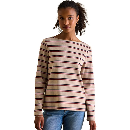 Joules Womens Harbour Cotton Long Sleeved Top