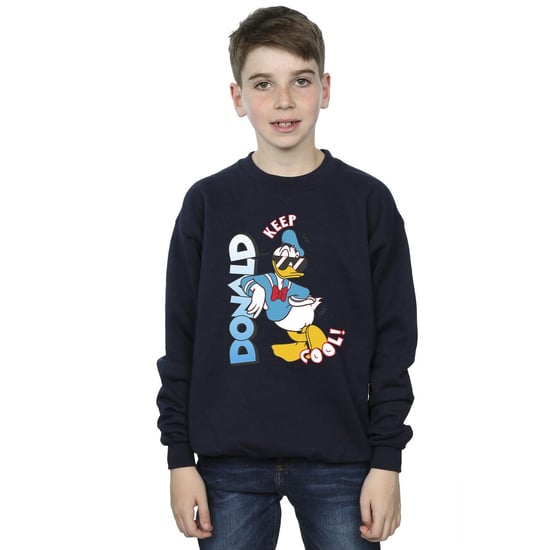 Disney Boys Donald Duck Cool Sweatshirt (Navy Blue)