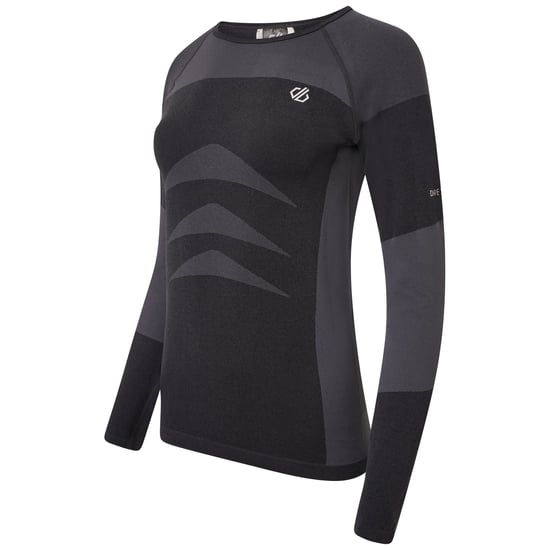 Dare 2B Womens/Ladies In The Zone II Long-Sleeved Base Layer Top (Black)