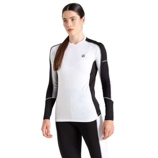 Dare 2B Womens/Ladies Exchange III Base Layer Set (Black/White) - Image 4
