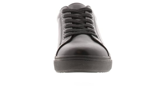Platino Womens School Shoes Trainers Pumps Drawn Lace Up black