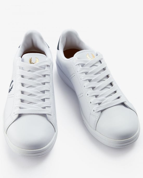 Fred Perry B721 Mens Leather Trainers NOS - Image 5