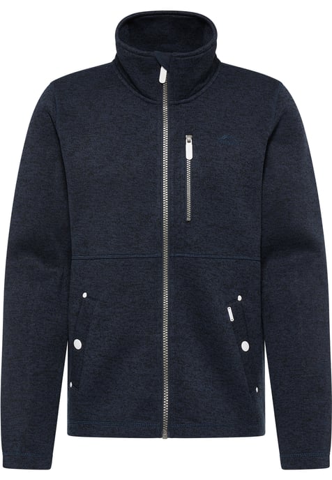 ICEBOUND Yuka serie Gebreide fleece jas Heren marine gem - Image 1