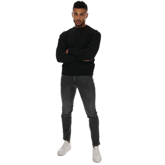 Men's Replay Anbass Slim Fit Stretch Jeans in Grey