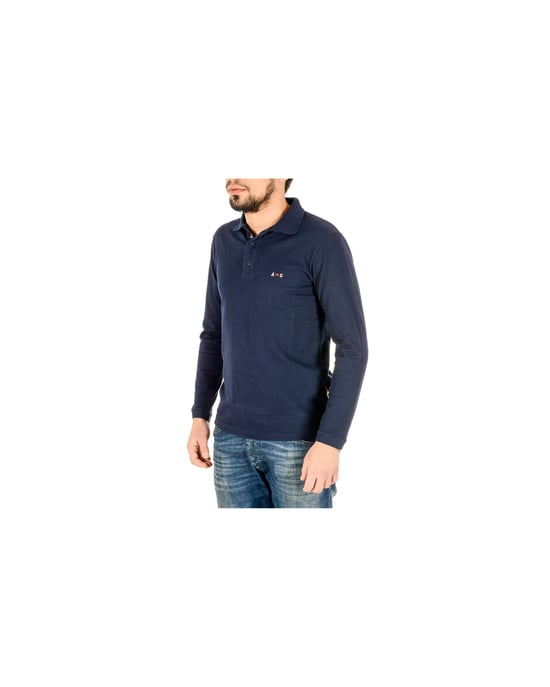 Andrew Charles By Andy Hilfiger Mens Polo ALABAMA NAVY