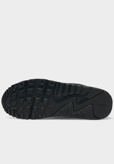 Men's Nike Air Max 90 Casual Shoes in Black/Black - Image 2