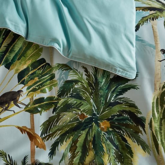 200 Thread Count Forsteriana Jungle Horticulture Duvet Cover Set - Image 3
