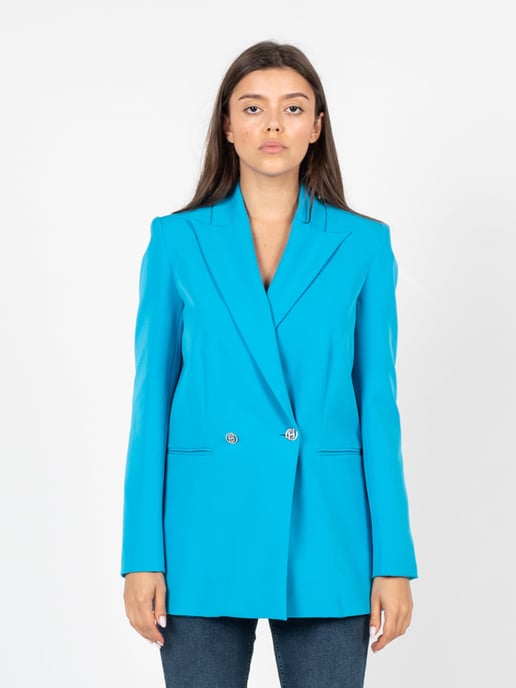 Liu Jo Jacket Woman's Blue - Image 3