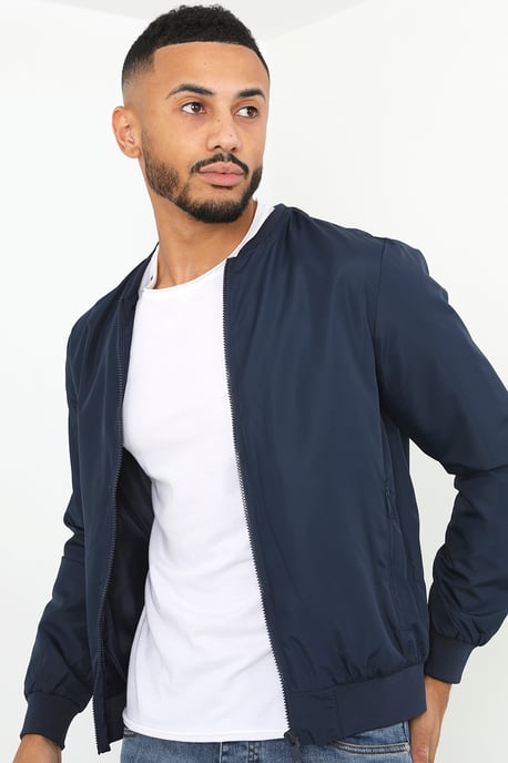 Navy 'Sanjay' Bomber Jacket