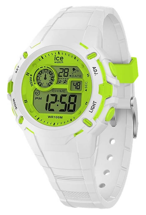 Ice Watch Ice Digit Explorer - White Lime Women's White Watch 024004 - Image 1