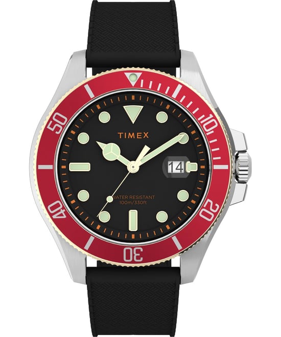 Timex Harborside Coast Heren Horloge Zwart TW2V27300 - Image 1