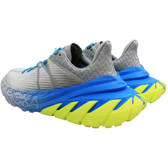 Hoka One Tennine Unisex Grey Running Shoes - Image 2