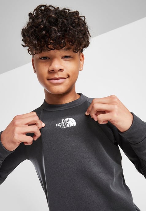 The North Face Mittellegi Junior Boys Crew Sweatshirt in Dark grey - Image 4