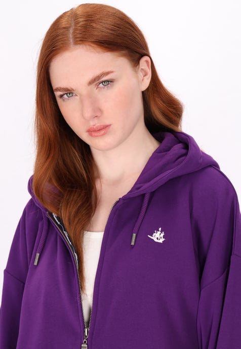 Dreimaster Sweatshirt women dark purple - Image 5