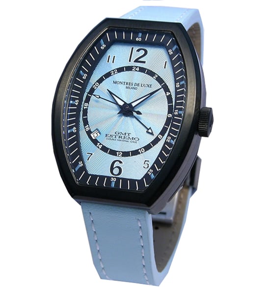 Montres De Luxe: Womens Estremo Lady Blue Watch