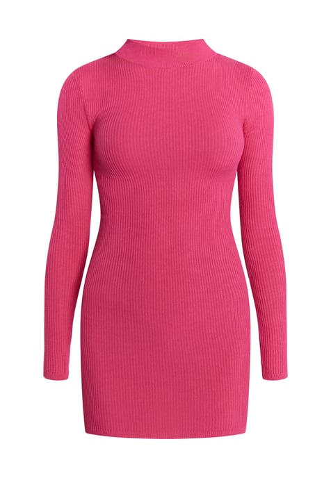 Mymo Mini-gebreide jurk Dames roze - Image 1