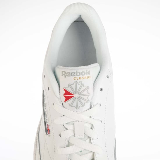 Men's Reebok Classics Club C 85 Trainers in White - Image 5