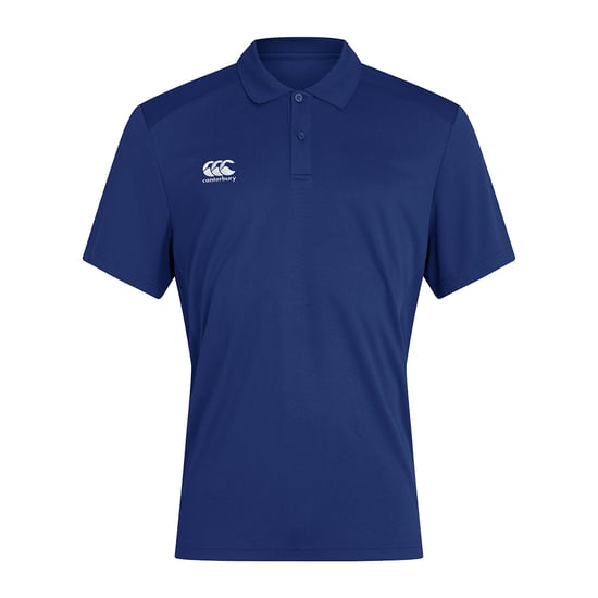 Canterbury Mens Club Dry Polo Shirt (Royal Blue) - Image 1