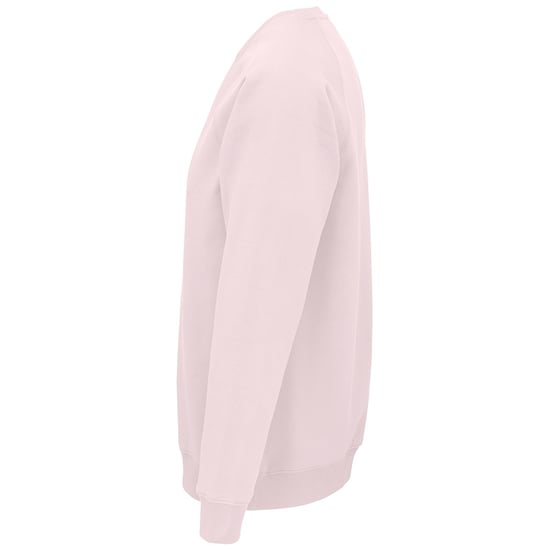 SOLS Unisex Adult Space Organic Raglan Sweatshirt (Pale Pink)