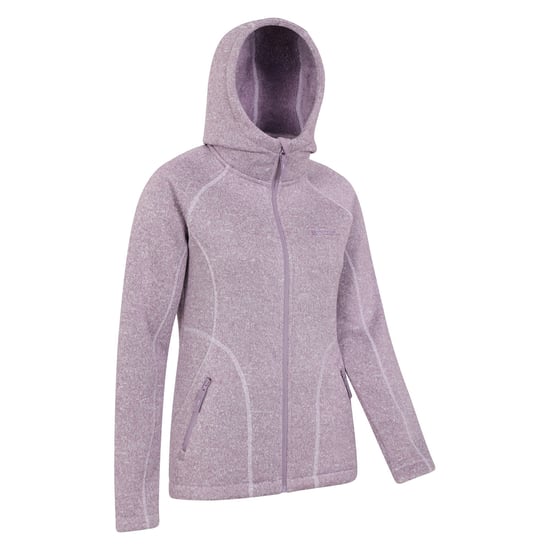 Mountain Warehouse Dames/Dames Nevis Bontgevoerde Full Zip Hoodie (Paars) - Image 3