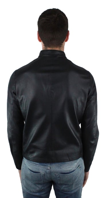 Emporio Armani 3Z1BM5 1LBAZ 999 Leather Jacket