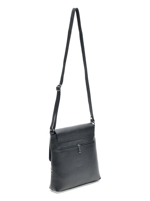 Roberta M SS22 RM 1758 Black Leather Bag - Image 2