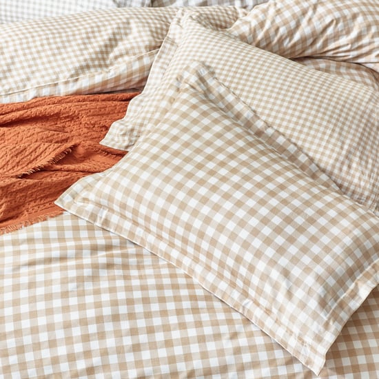 Barton Check 100% Cotton Duvet Cover Set - Image 3