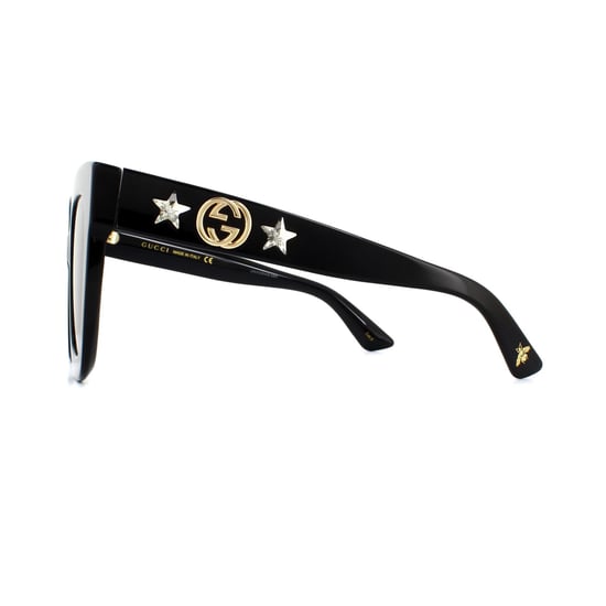 Gucci Sunglasses GG0208S 001 Black Grey Gradient - Image 3