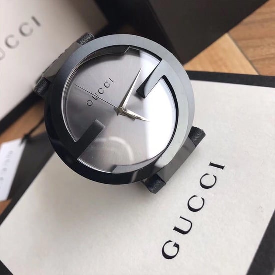 Gucci YA133206 Interlocking 42mm Red and Green Pattern Strap Unisex Watch
