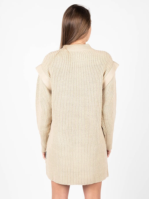 Silvian Heach Dress Woman's Beige