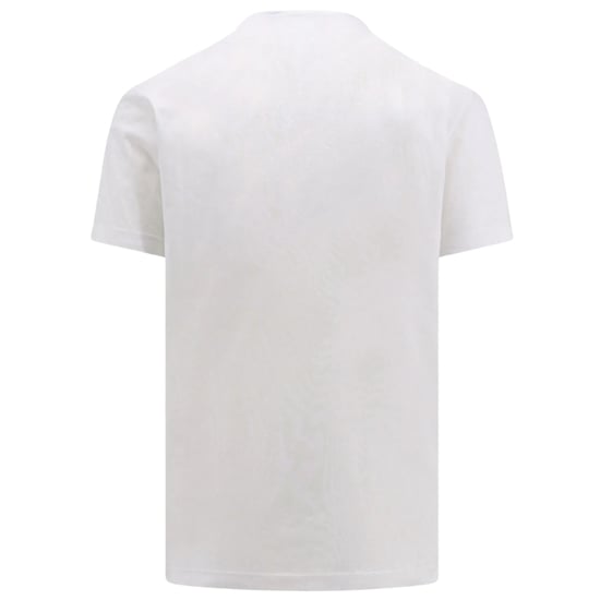 Dsquared2 Icon Stamps Logo White T-shirt - Image 2