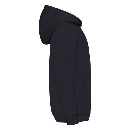 Fruit of the Loom Kinderen/Kinderen Classic Hooded Sweatshirt (Deep Navy) - Image 3
