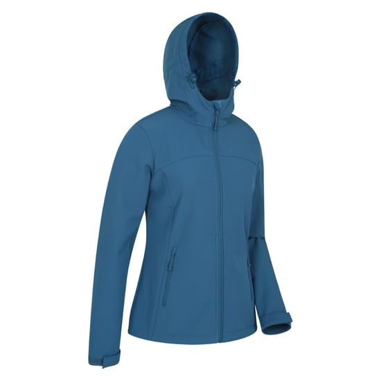 Mountain Warehouse Dames/Dames Exodus waterafstotend softshell jack (Blauw) - Image 3