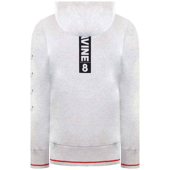 NBA Chicago Bulls Mens Grey Basketball Hoodie - Image 2