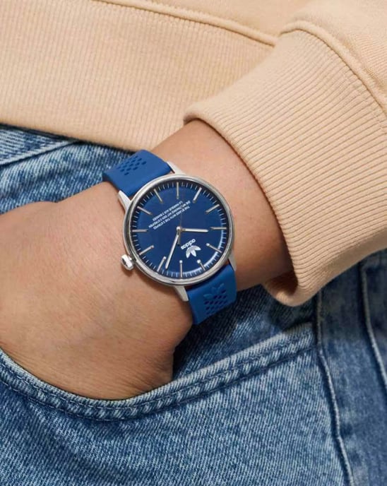 Adidas Originals Code One Unisex Blauwe Horloge AOSY23022 - Image 4
