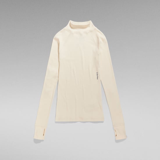 G-Star RAW Slim Rib Mock Top