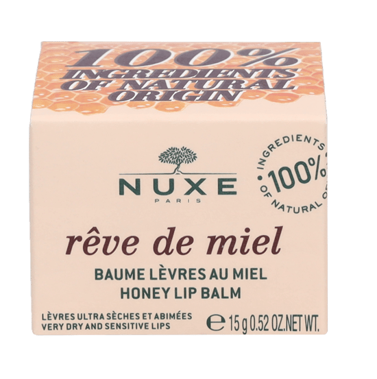 Nuxe Rêve de Miel Ultra Nourishing and Repairing Honey Lip Balm 15g - Image 2