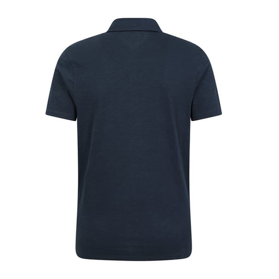 Mountain Warehouse Mens Hasst II Organic Polo Shirt (Navy) - Image 2