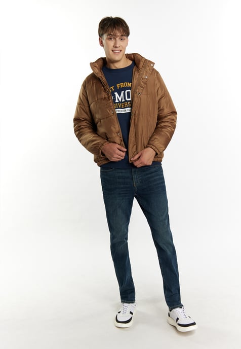 Mo Light quilted jacket Men camel - Image 2