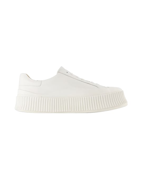 Sneakers - Jil Sander - Leer - Wit - Image 1