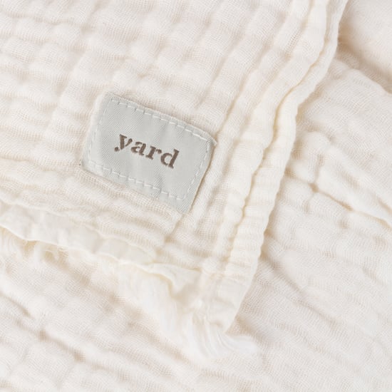 Yard Lark Crinkle Cotton Fringed Throw - Image 3