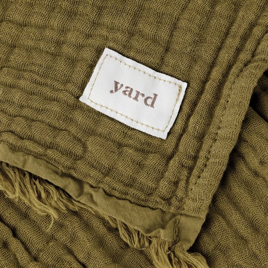 Yard Lark Crinkle Cotton Fringed Throw - Image 3