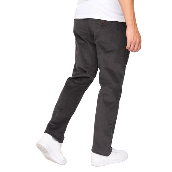 Crosshatch Mens Cordout Loose Trousers (Anthracite) - Image 2